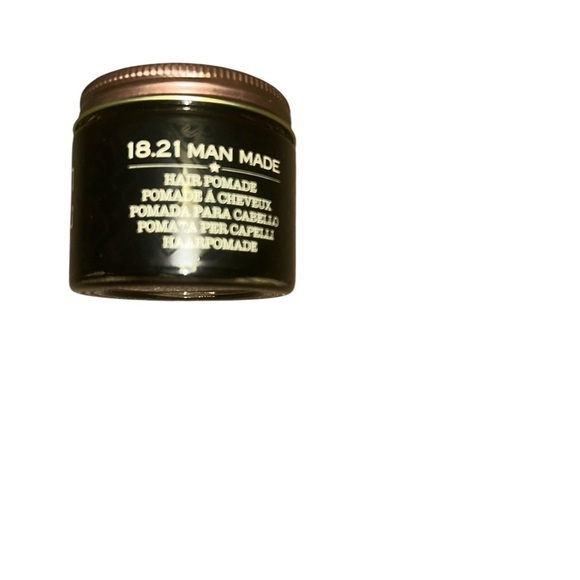 18.21 Man Made Pomade Sweet Tobacco 2 oz high shine medium hold hair styling - Picture 4 of 4